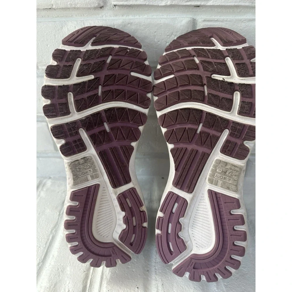 Brooks Adrenaline GTS 20 Womens 7.5 Running Shoes Grey 1202961B030 No Insoles - Picture 9 of 12
